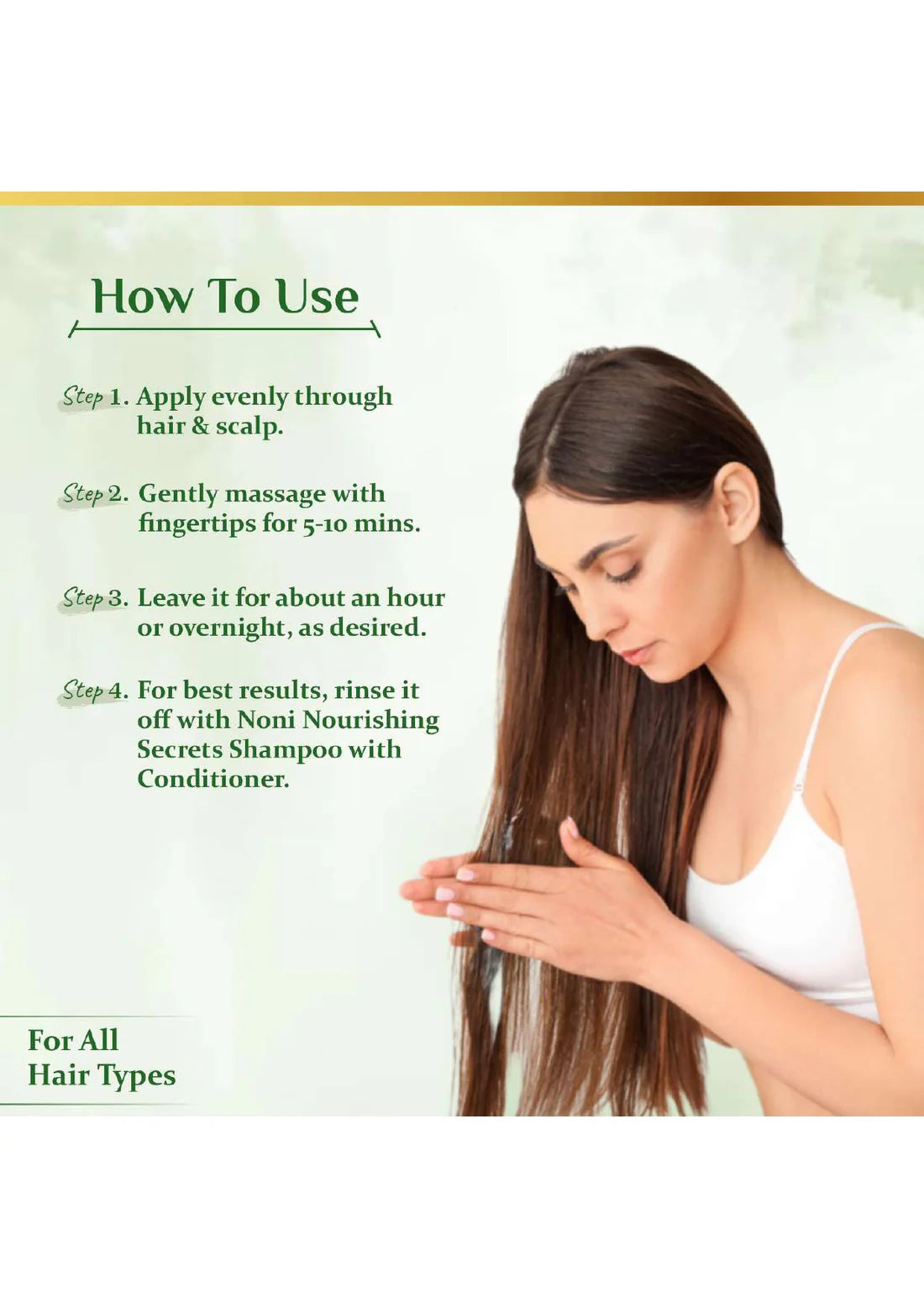 The Dave's Noni Pure & Natural Nature Therapy Hair Oil (100ml Each)