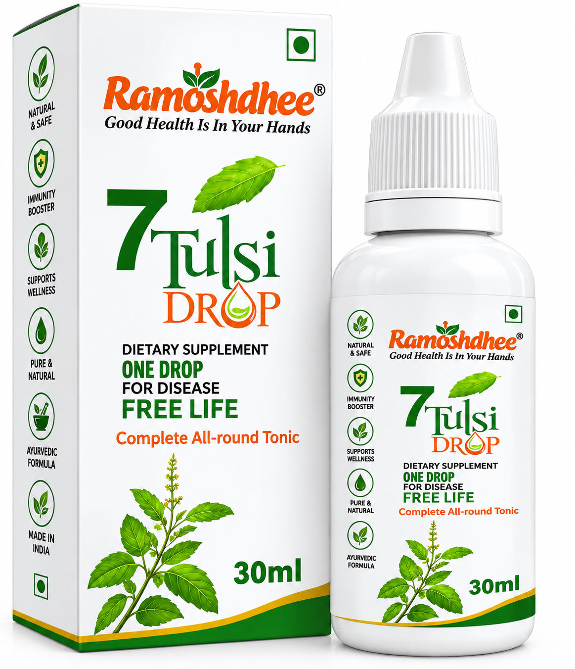 Ramoshdhee Tulsi Drops 30 ml