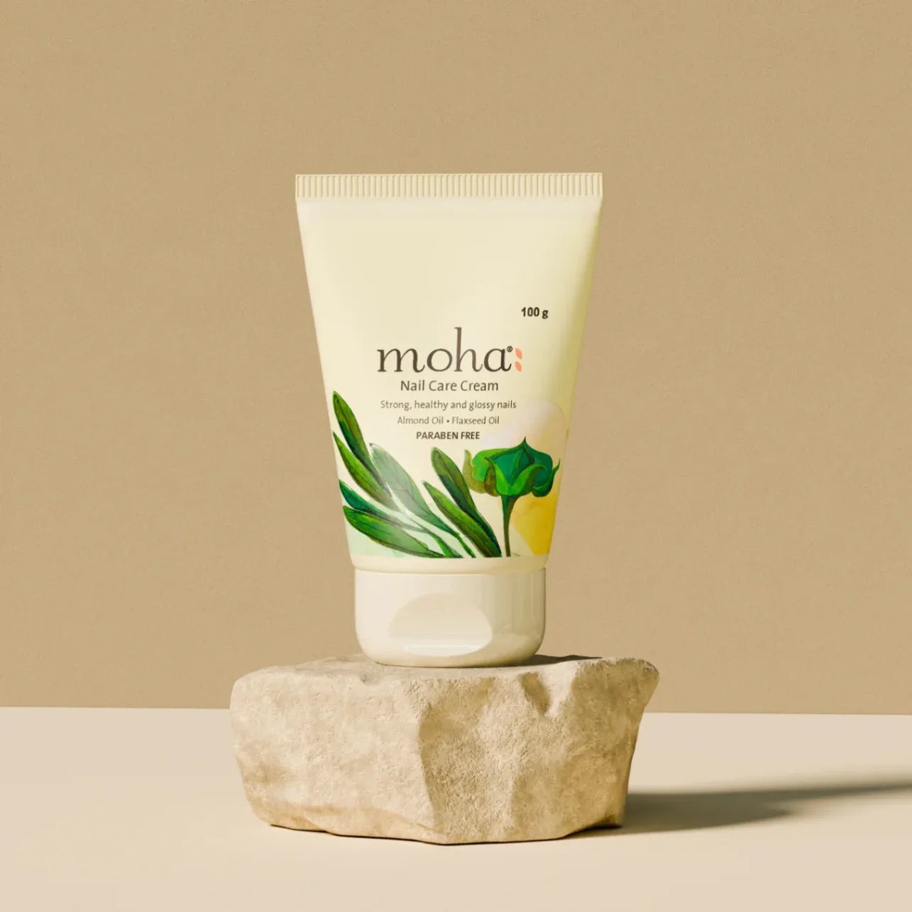 Moha: Nail Care Cream (100g)- Brittle Nail Strengthener & Cuticle Repair Cream
