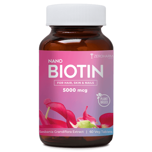 Zeroharm Sciences Nano Biotin Veg Tablet