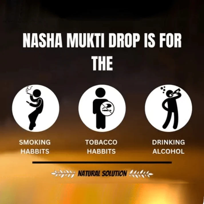 Divyashri Wellness Nasha Mukti Plus Liquid Drops | Trial Package – 1 Bottle