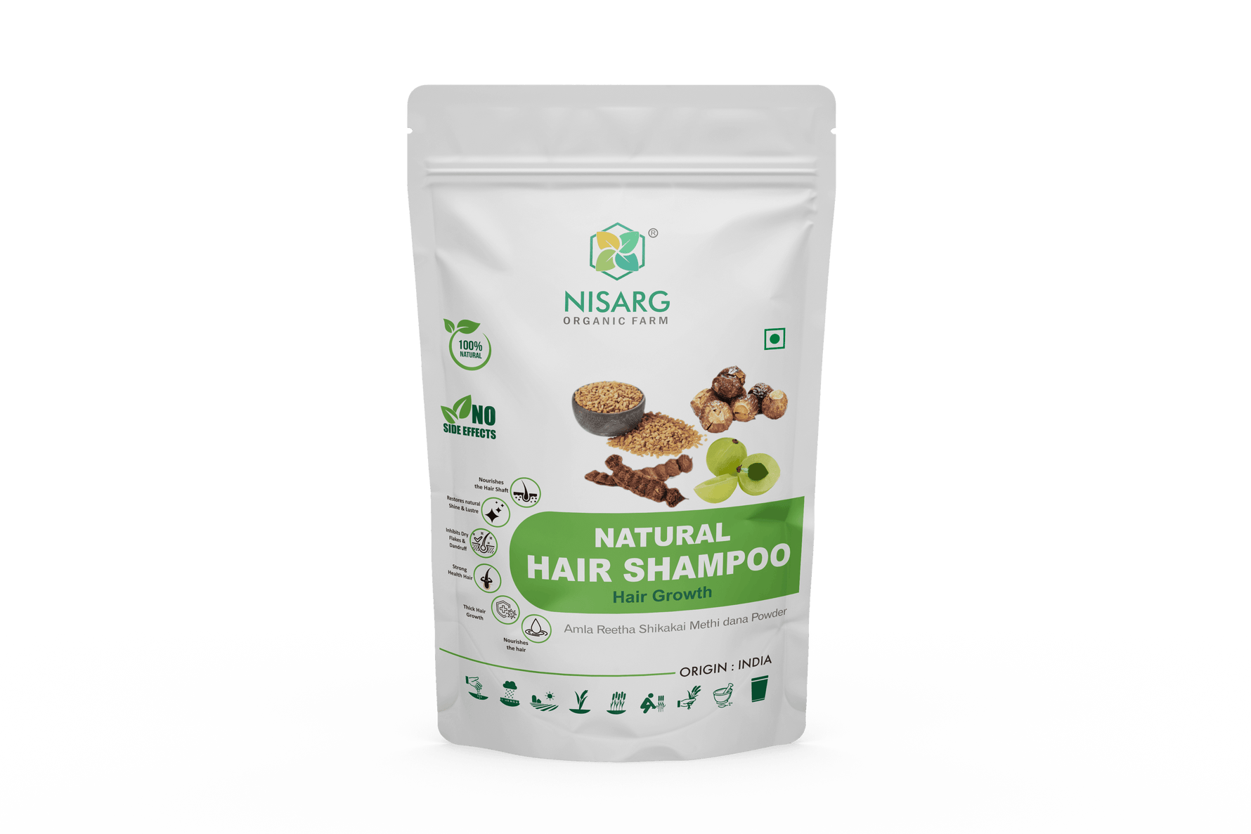 Nisarg Organic Farm Natural Hair Shampoo