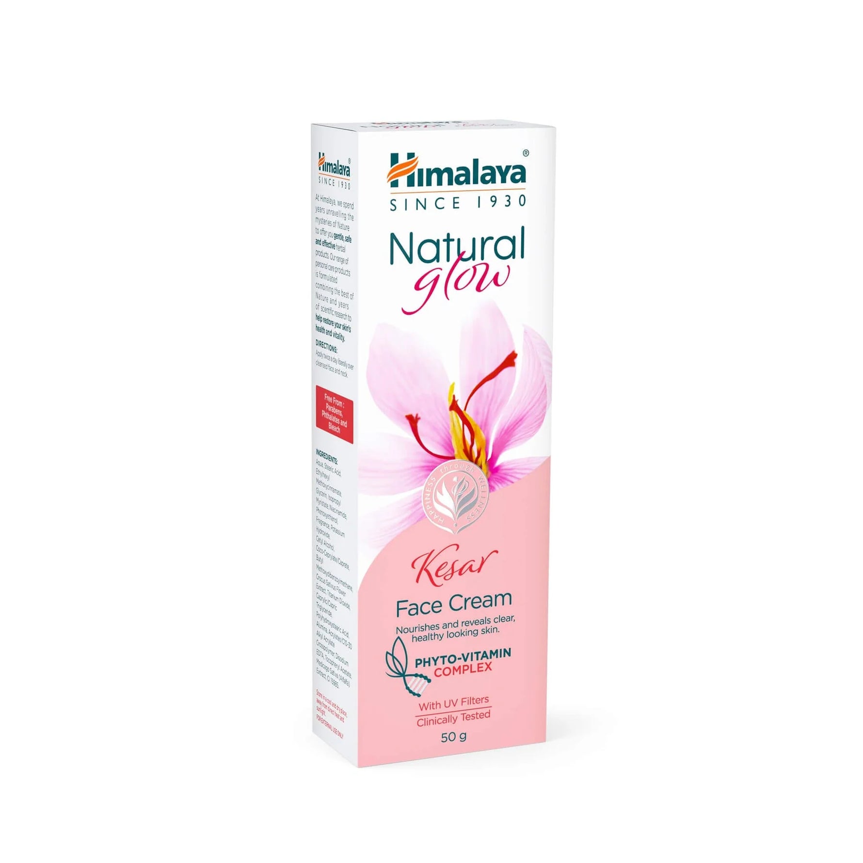 Himalaya Natural Glow Kesar Face | Nourishes the Skin Cream - 25gm