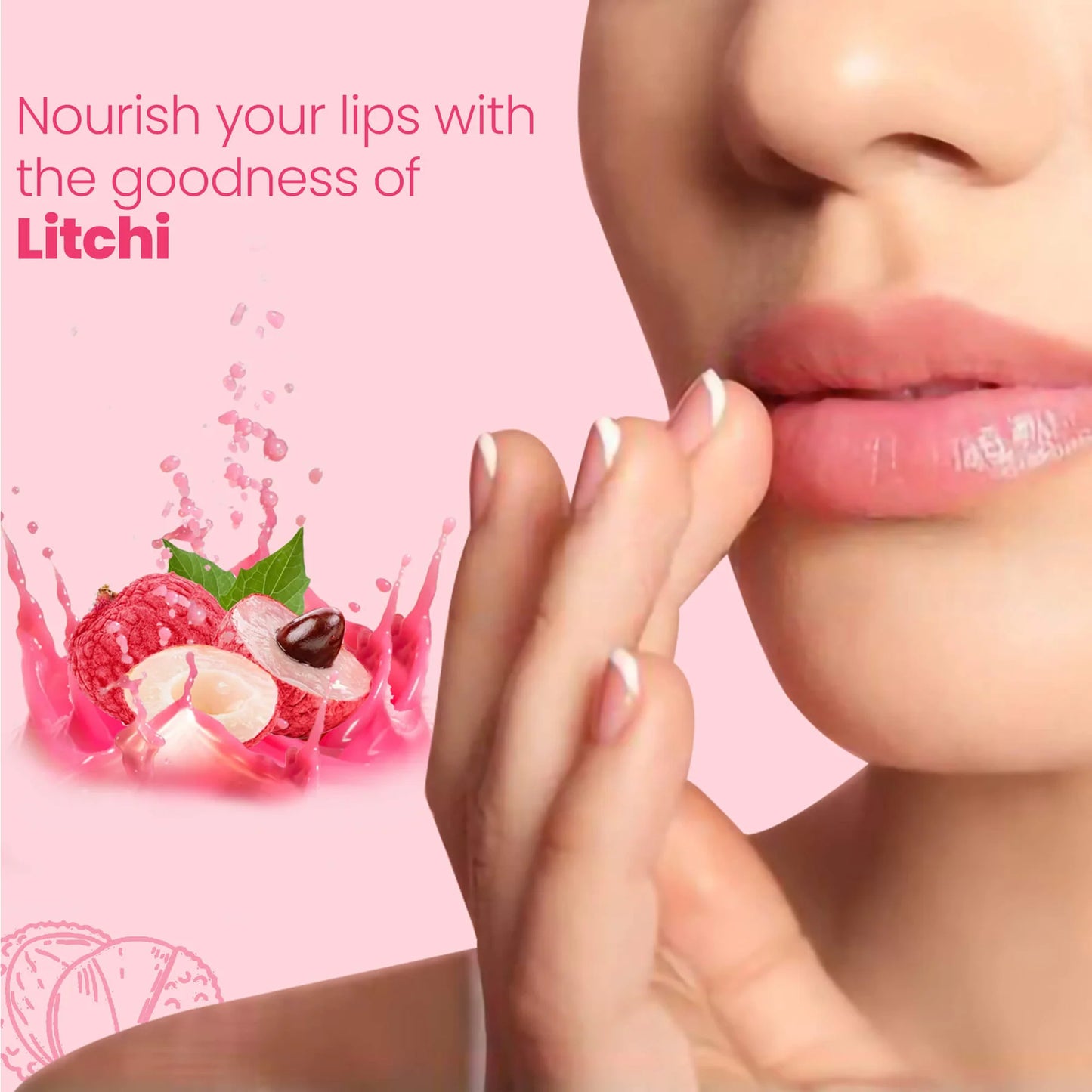 Himalaya Litchi Shine Lip Care, 4.5G ( Natural Color ),
