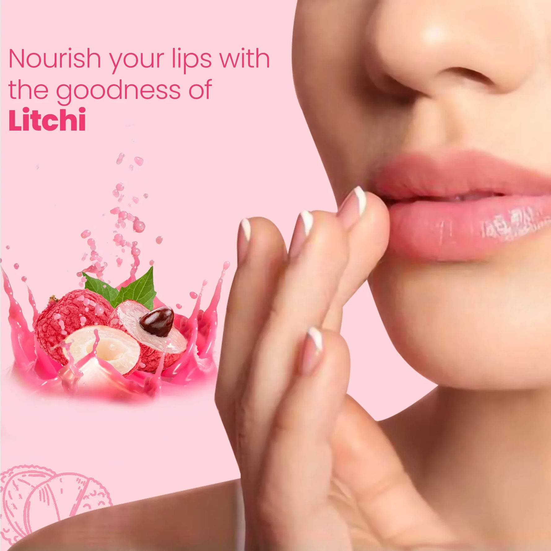 Himalaya Litchi Shine Lip Care, 4.5G ( Natural Color ),