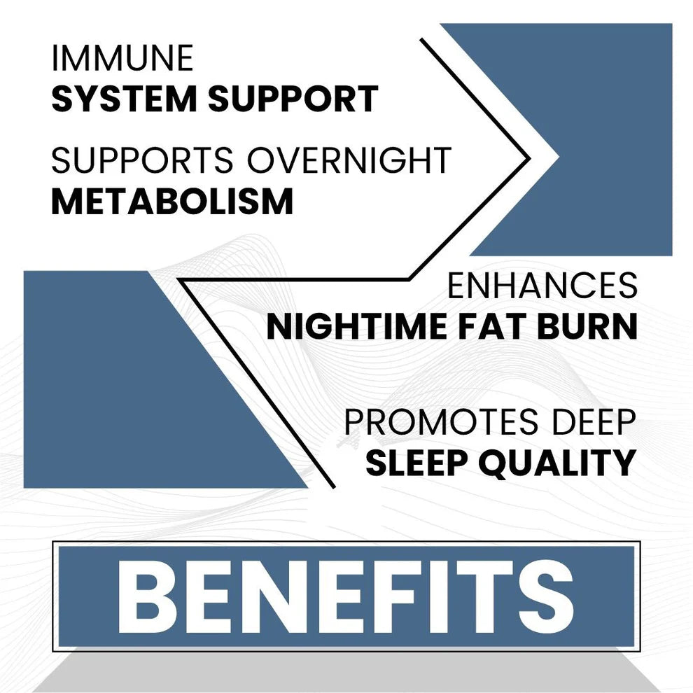 Raskam Night Shred Capsules | Advanced Night Time Fat Burner For Men Women | Natural Sleep | Appetite Suppressant | Powerful Thermogenic | Weight Loss Supplement -60 Capsules