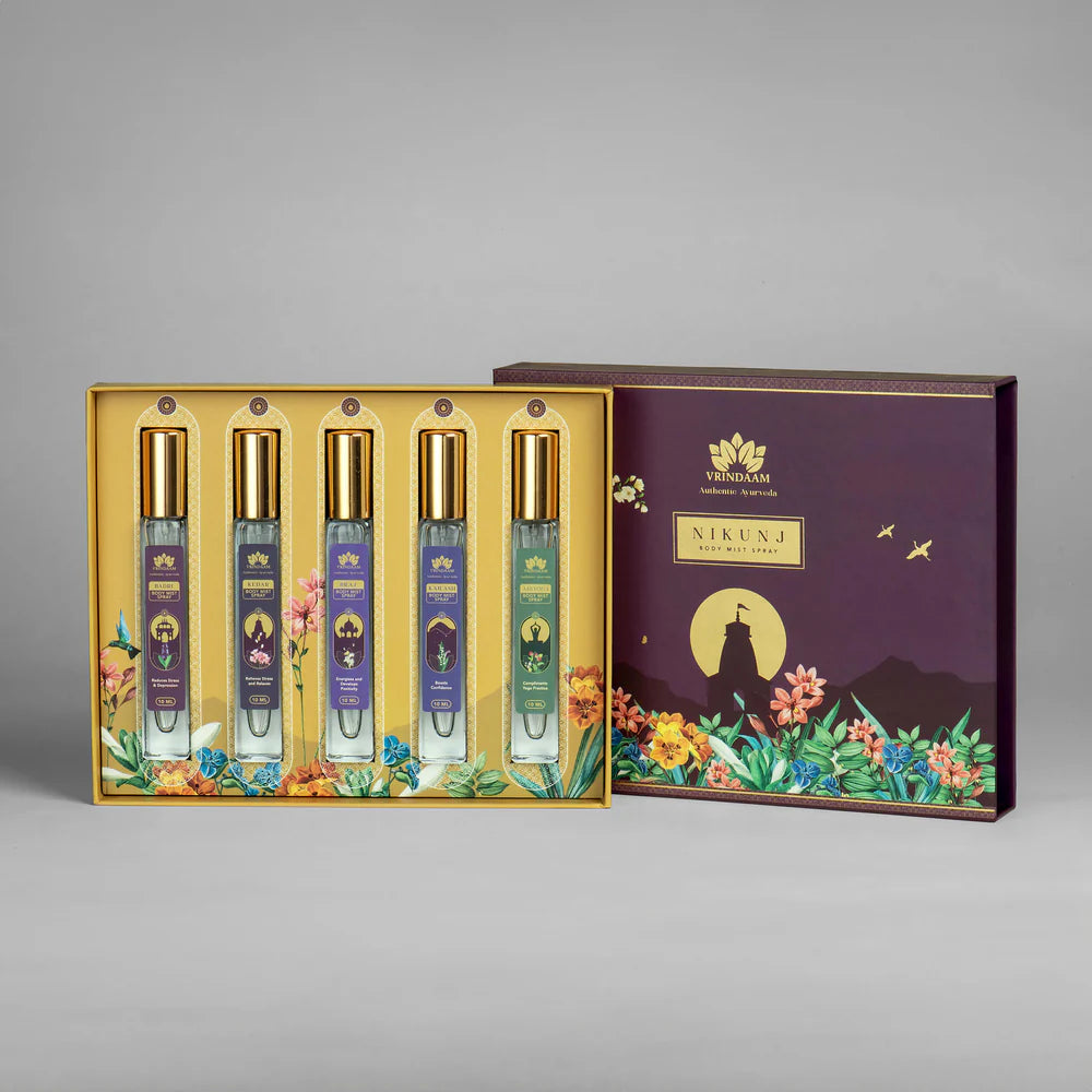 Vrindaam Nikunj - Body Mist Gift Box