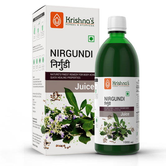 Krishna's Herbal & Ayurveda Nirgundi Juice 1000ml