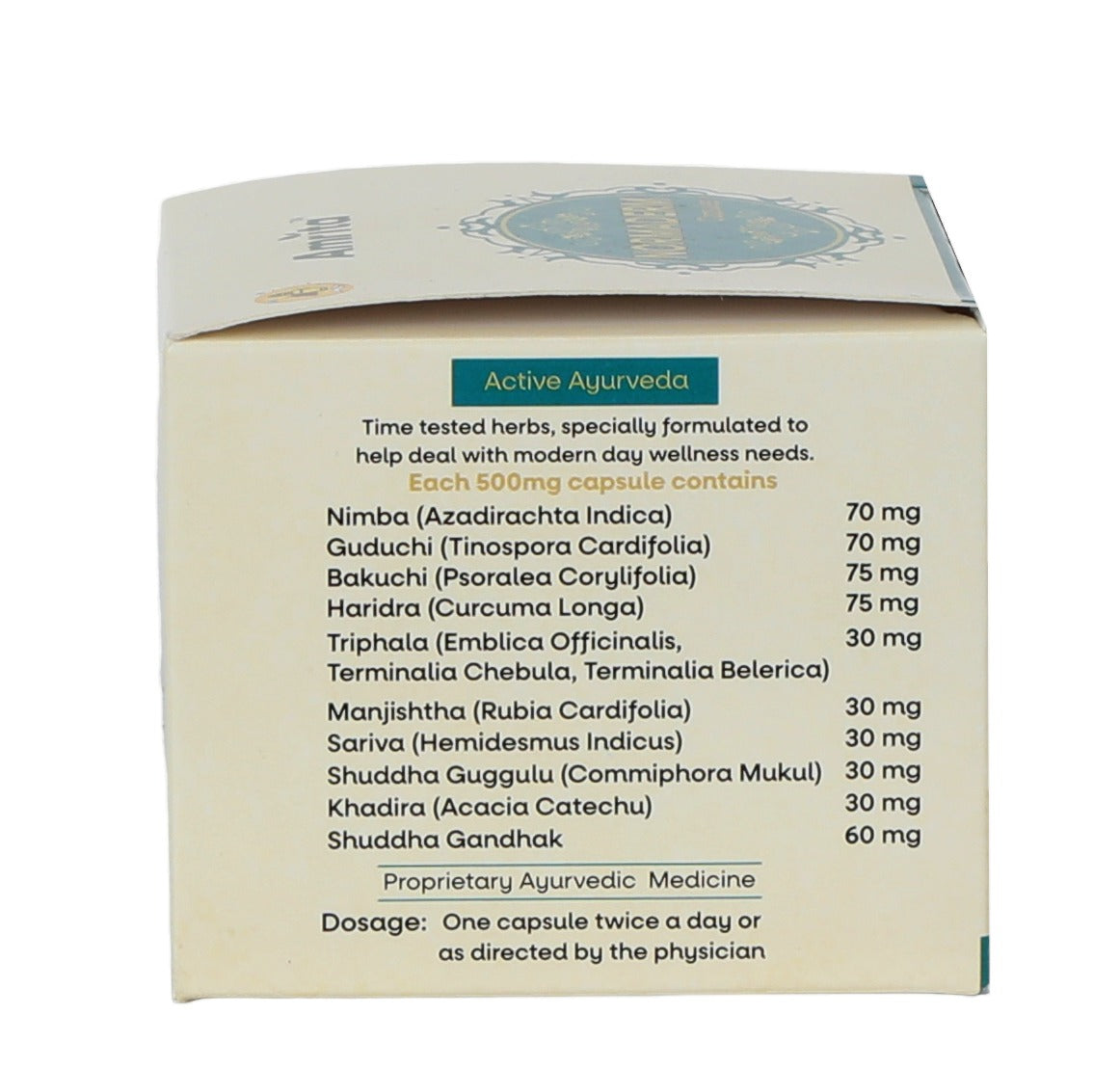Amrita Normaderm Capsule - 100 Capsules