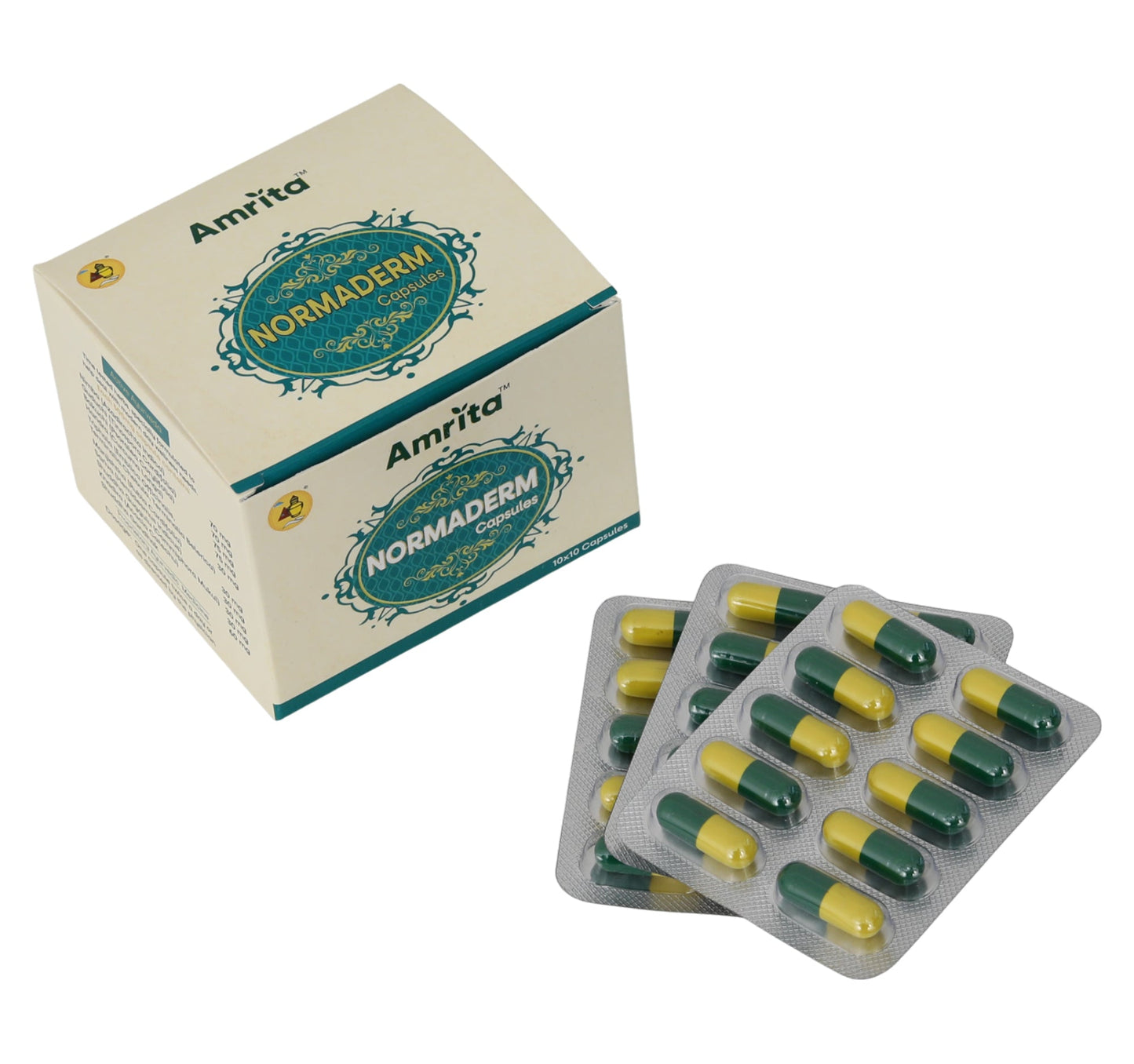 Amrita Normaderm Capsule - 100 Capsules