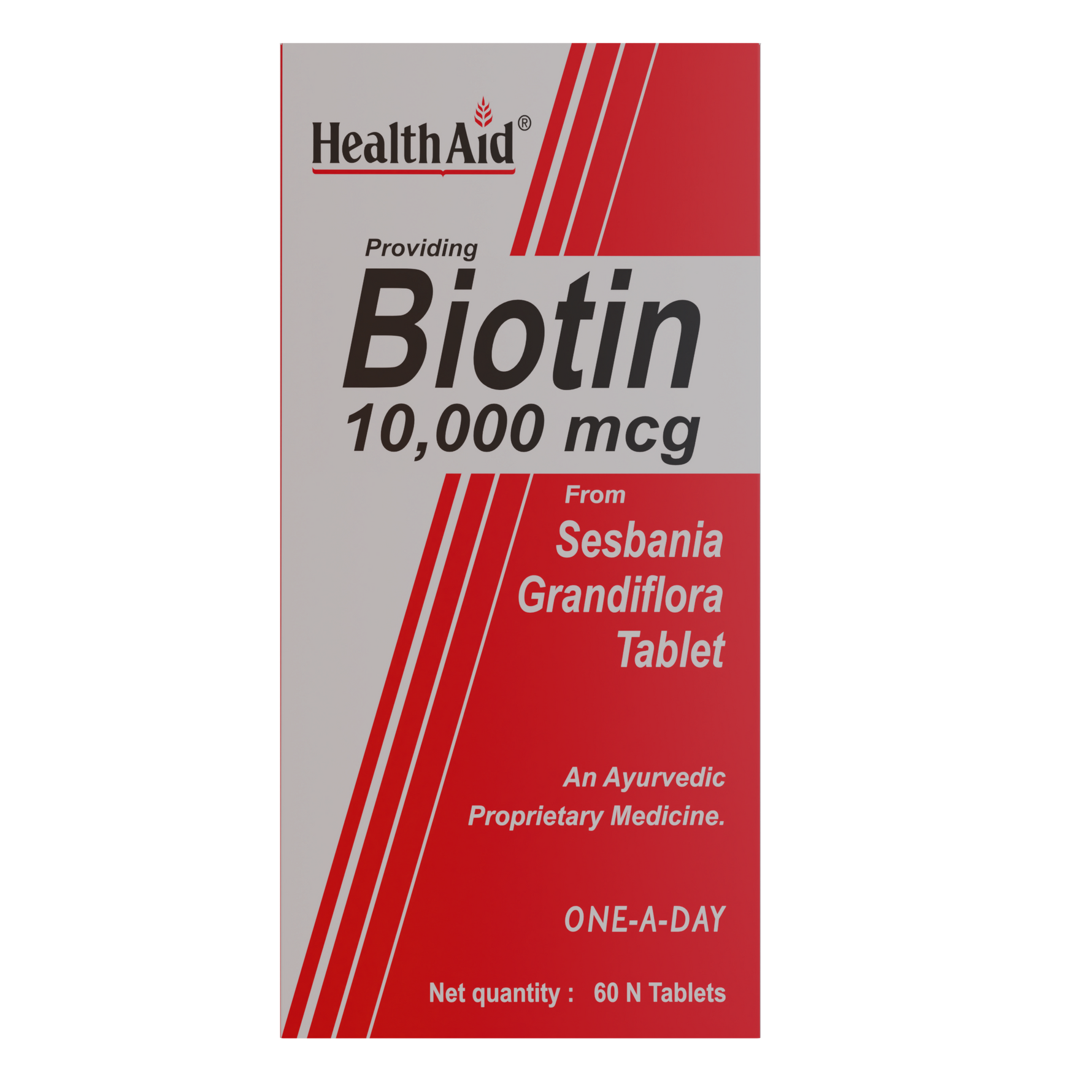 HealthAid Biotin 10000 mcg Tablet- 60 Tablets