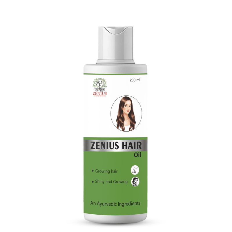 Zenius Hair Oil - Nourishing Oil for Hair Growth, Strength, and Damage Repair - 200ml Liquid