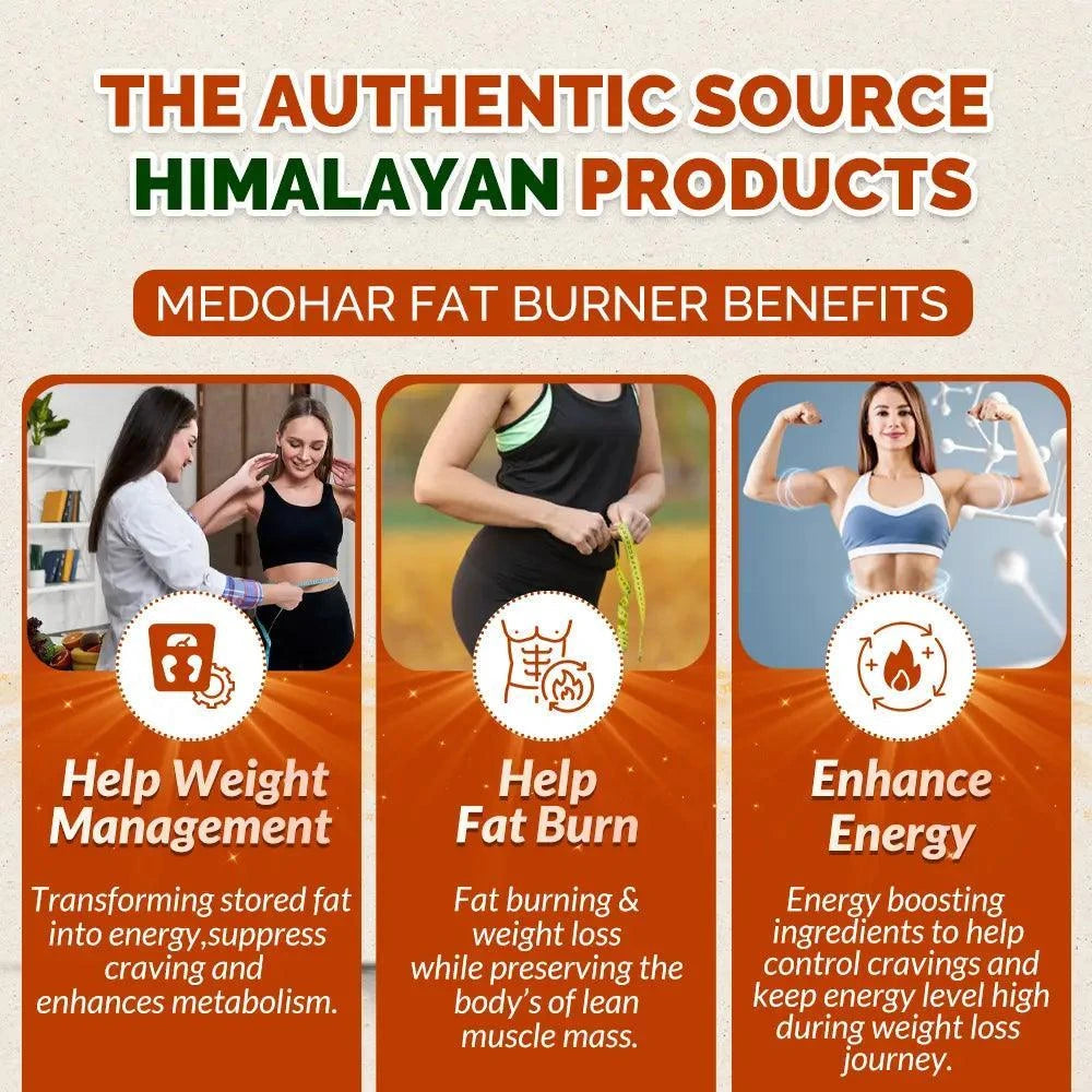 Divya Himalayan Medohar Fat Burner Tablet - 60 Tablets