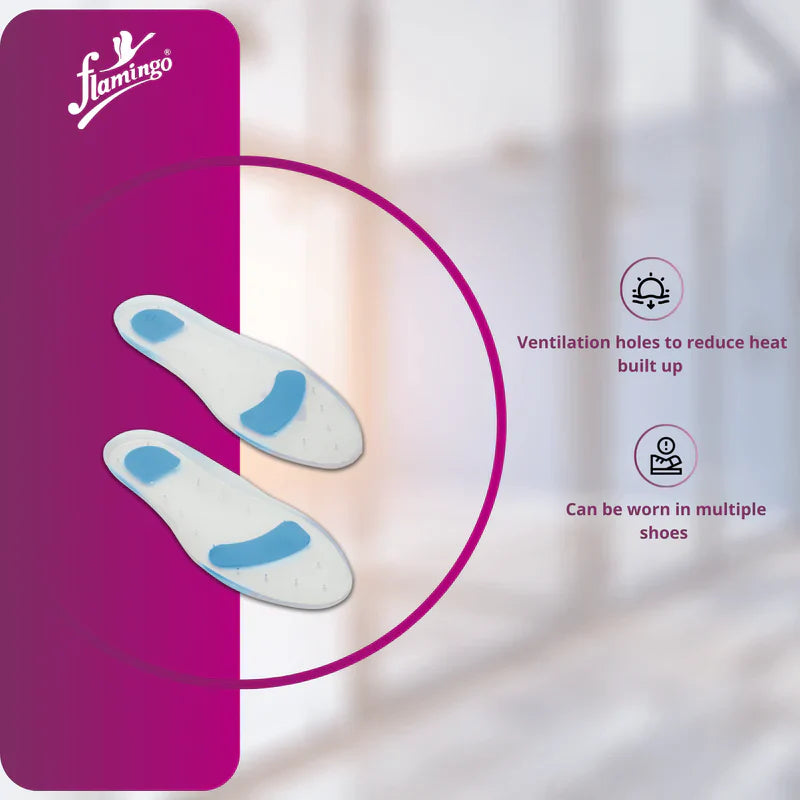 Flamingo Silicone Foot Insole