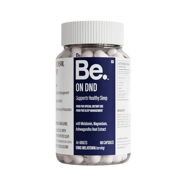 Be. ON DND Supports Healthy Sleep Capsule for Adults - 60 Capsules