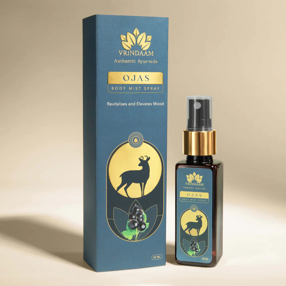 Vrindaam Ojas Therapeutic and Aromatic Body Mist Spray - 50ml