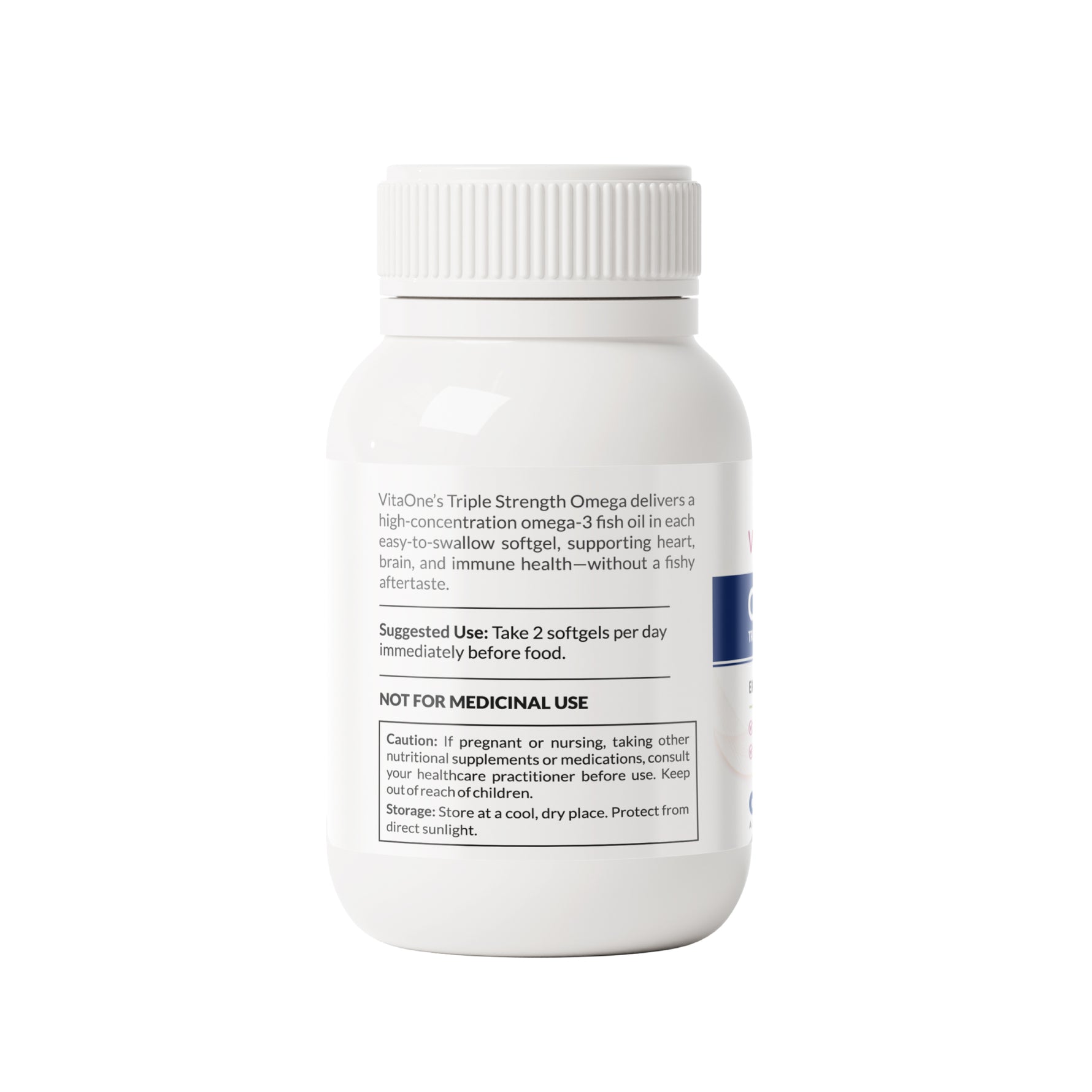 Vitaone Omega 3 Triple Strength Softgel Capsule - 60 Capsules