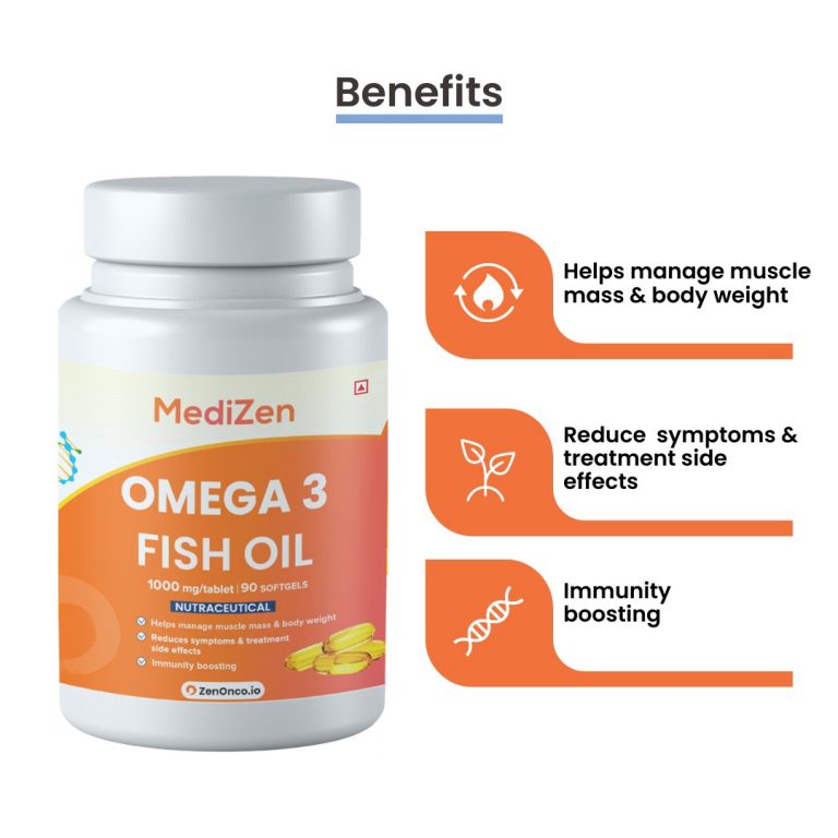 MediZen Omega 3 Fish Oil 1000mg Softgel Capsule