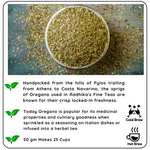 Radhika's Fine Teas Gut Health Oregano Blend (50g) | Pure Herbal Tisane for Digestive Support, Bloating Relief & Gut Immunity