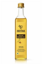 Hetha Yellow Mustard Oil - Single Origin | Cold Pressed - 1000ml (plastic)