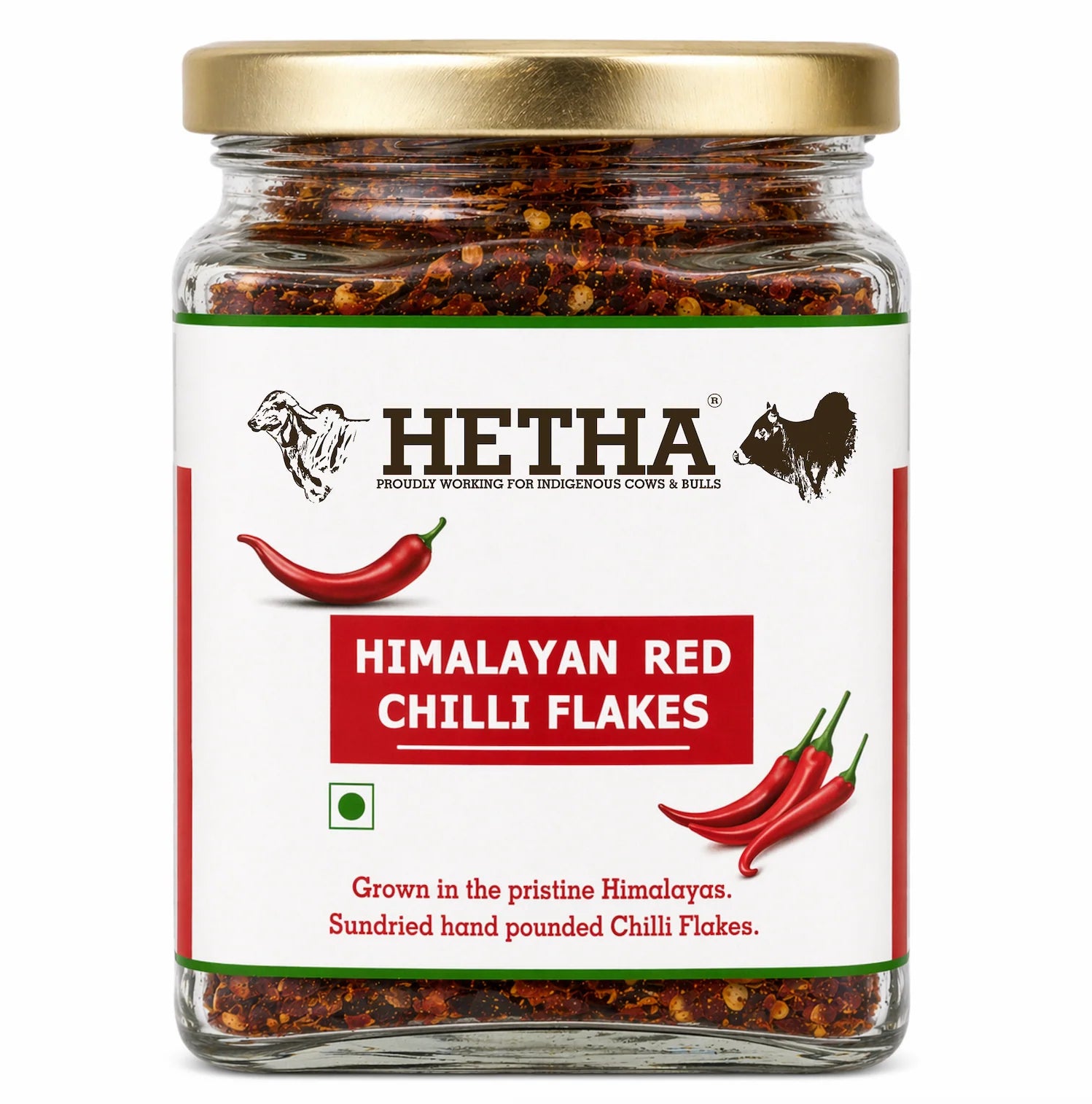 Hetha Himalayan Red Chilli Flakes - 50g