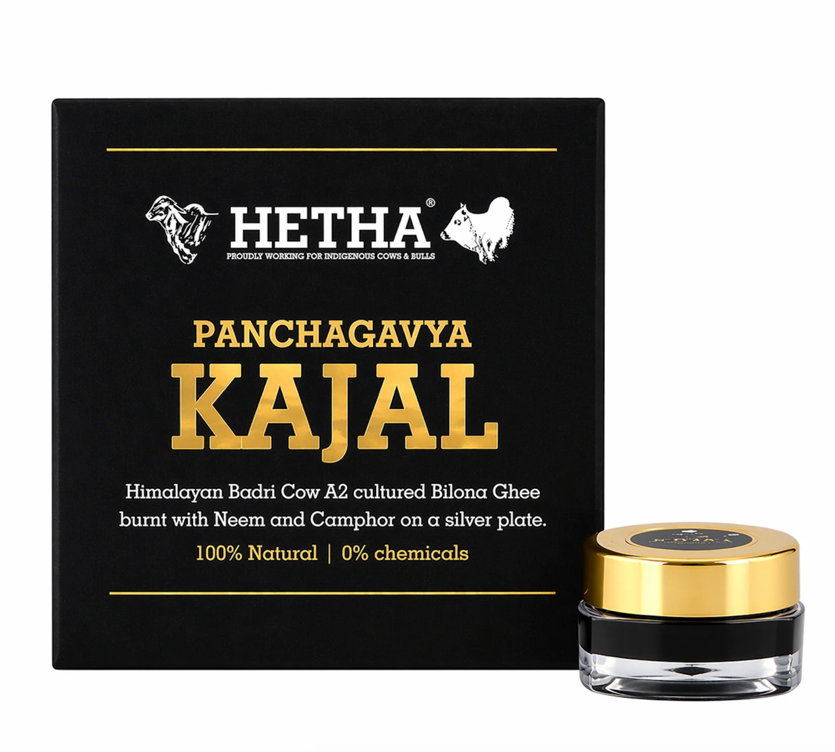 Hetha Panchagavya Kajal - 5ml
