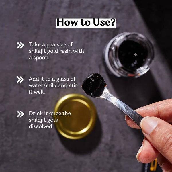 Poshan Afghan Shilajit Gold Resin - 20g