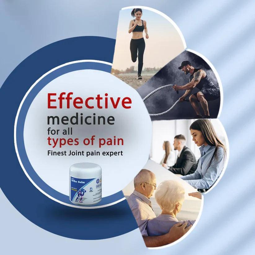 Deemark Ortho Balm & Oil Pain Relief for Joint and Muscle Pain (50gm Balm & 100ml Oil x 2)