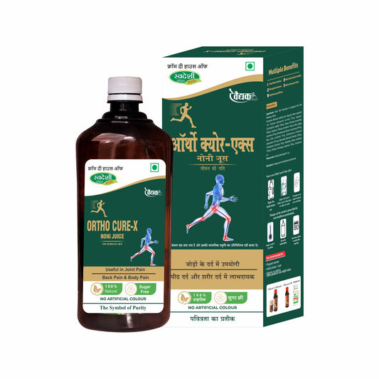 Swadeshi Orthocure X Noni Juice: Ayurvedic Joint Support Elixir