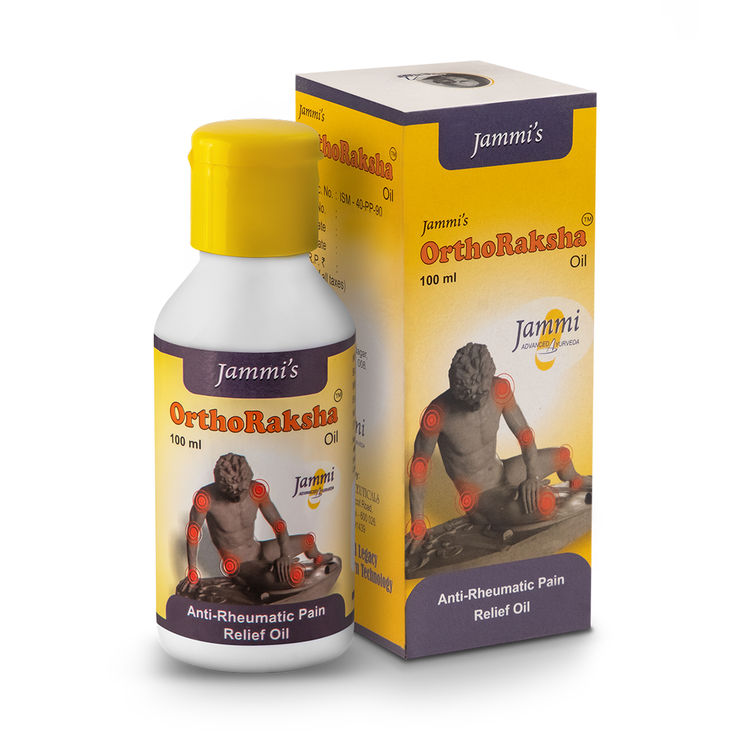 Jammi Orthoraksha Pain Relief Oil (100ml)