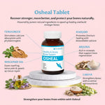 Millennium Herbal Care Osheal Tablet - 60 Tablets (Bottle Pack)