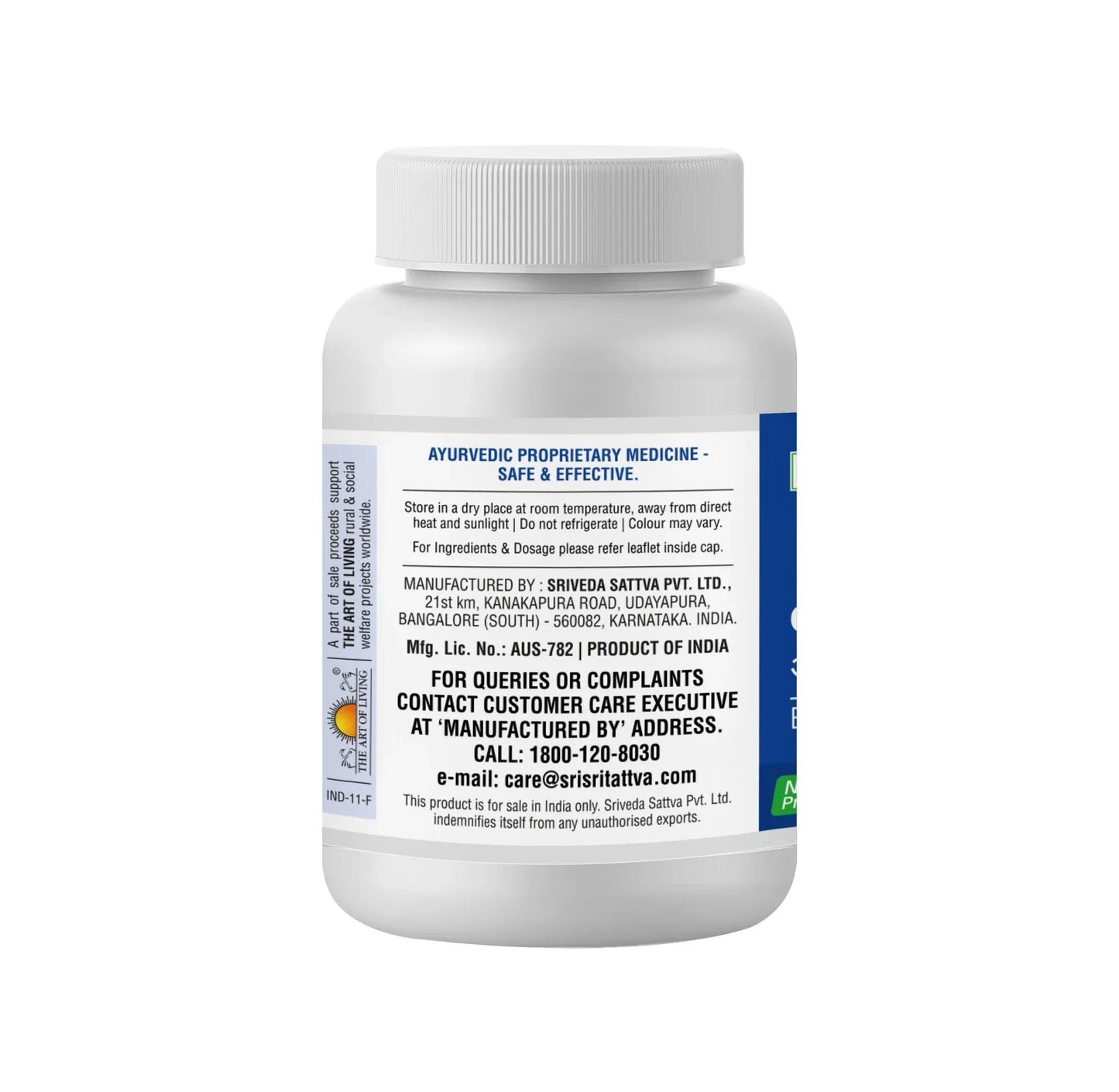 Sri Sri Tattva Ospo-C Tablets - 500mg - 60 Tablets - Pack of 2