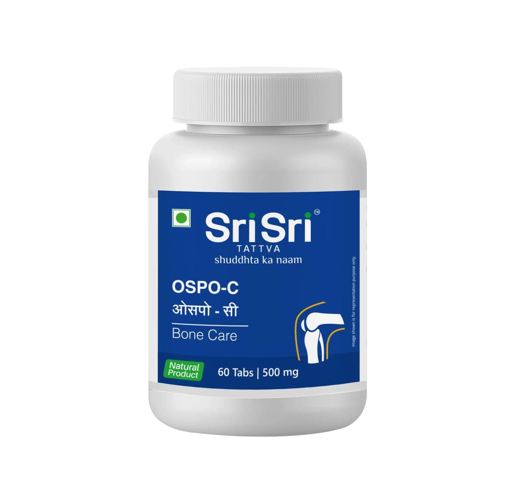 Sri Sri Tattva Ospo-C Tablets - 500mg - 60 Tablets - Pack of 2