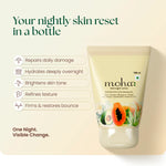 Moha: Overnight Lotion (100ml) - Ayurvedic Night Repair Face Moisturizer for Glowing Skin