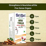 Sri Sri Tattva Anu Taila Nasal Drops – Traditional Ayurvedic Care – 10ml