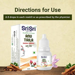 Sri Sri Tattva Anu Taila Nasal Drops – Traditional Ayurvedic Care – 10ml
