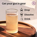 Panchamrit Gut Health Effervescent Tablets | Colon Cleanse & Improves Digestion (20 Each) Zesty Lemon