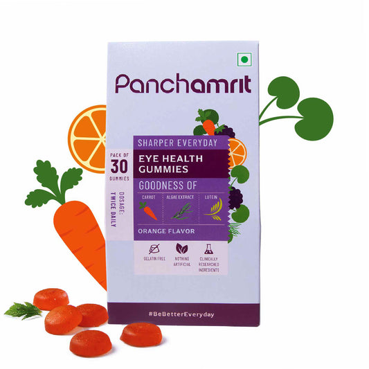 Panchamrit Eye Health Gummies Orange - 30 Gummies