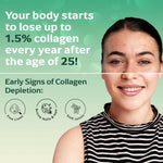 Panchamrit Vegan Collagen Powder Sachet with Ayurvedic Herbs| Youthful & Radiant Skin| (25 Each) Lychee