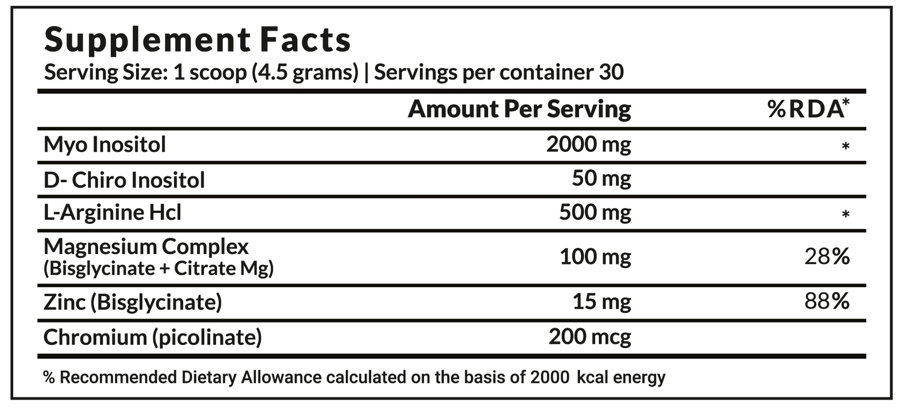 Vitaone PCOS Support Powder - 135gms