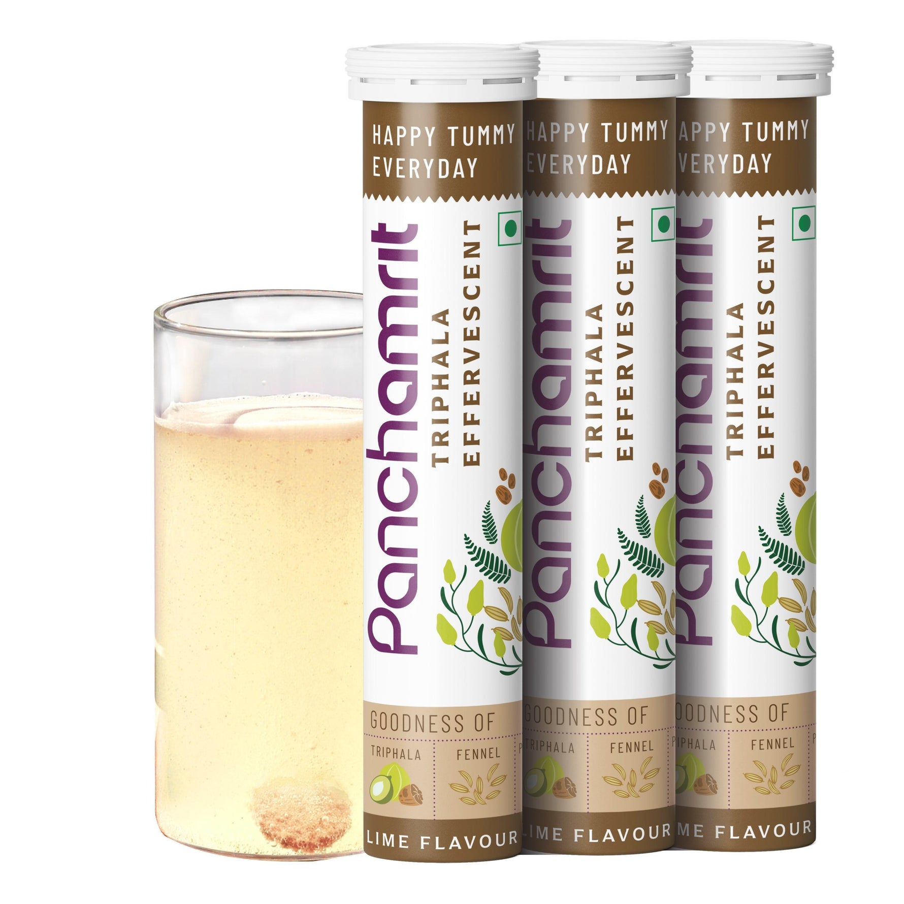 Panchamrit Triphala Effervescent Tablets