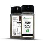 Kerala Naturals Black Pepper Powder 75g Bottle - Organic Ground Black Pepper