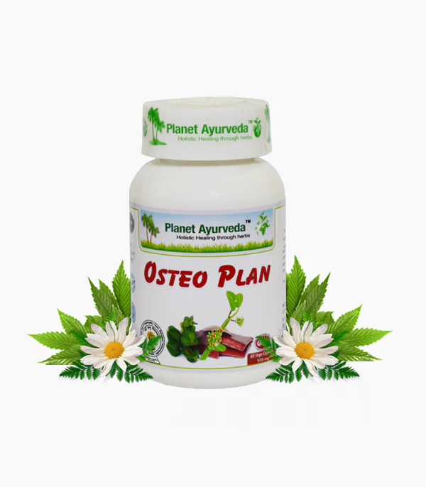 Planet Ayurveda Osteo Plan Vege Capsule - 60 Veg Capsules