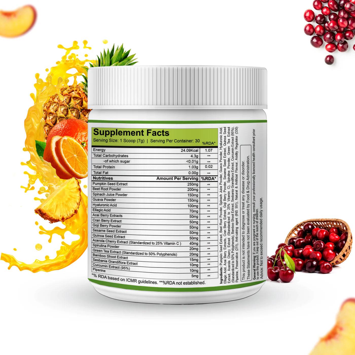 Vedapure Naturals Plant Based Collagen powder - 210gm Powder