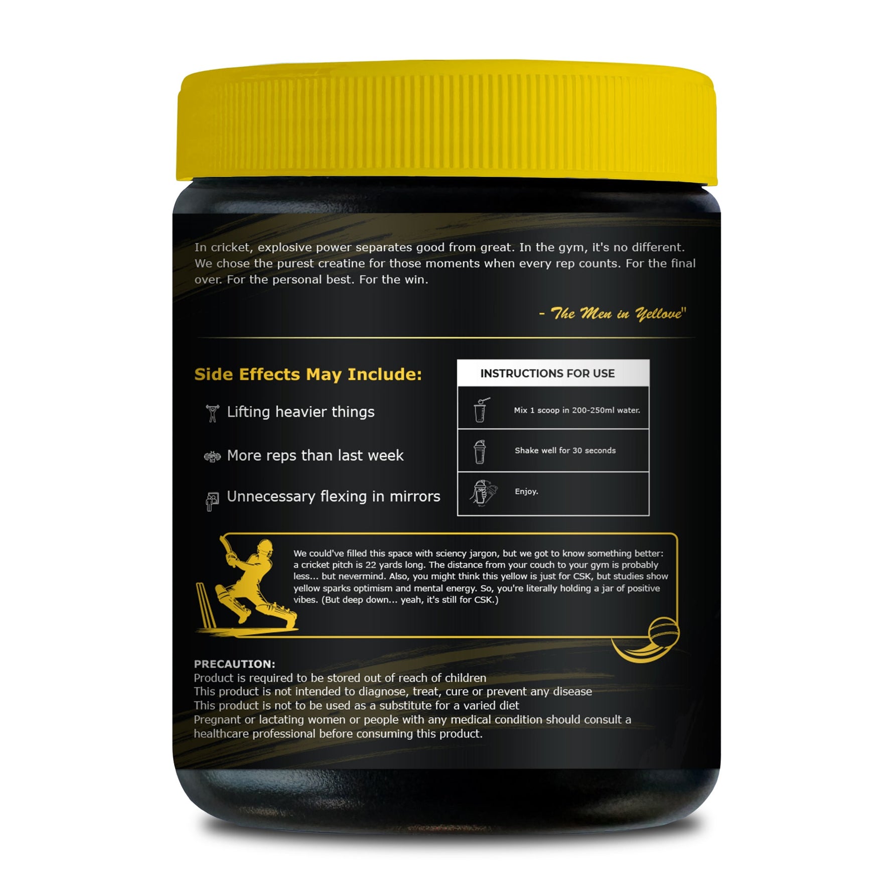 CSK Limited Edition Pure Nutrition NXT SHIFT All-In-One Creatine Monohydrate Powder Unflavoured - 100gm
