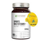 CSK Limited Edition Pure Nutrition Sports Multivitamin+ Tablets | Multivitamins, Minerals, Electrolytes & Amino Acids | 60 Veg Tablets