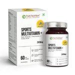CSK Limited Edition Pure Nutrition Sports Multivitamin+ Tablets | Multivitamins, Minerals, Electrolytes & Amino Acids | 60 Veg Tablets
