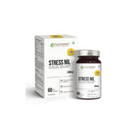 CSK Limited Edition Pure Nutrition Stress Nil Herbal Relaxation & Sleep Support Supplement with Ashwagandha, L-Theanine, Chamomile & Magnesium | 60 Veg Capsules