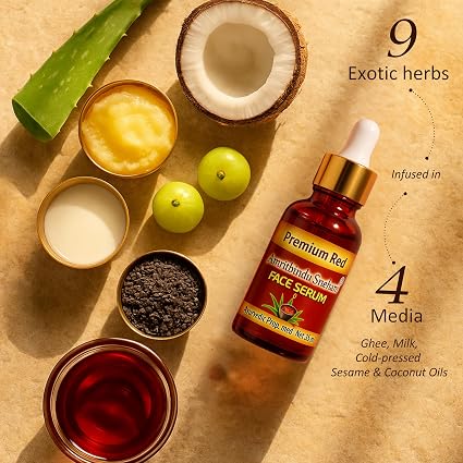 Amritbindu Sneham Vitamin C Face Serum, Rejuvenating, Natural & Ayurvedic, For Youthful Skin glow, 35 ml