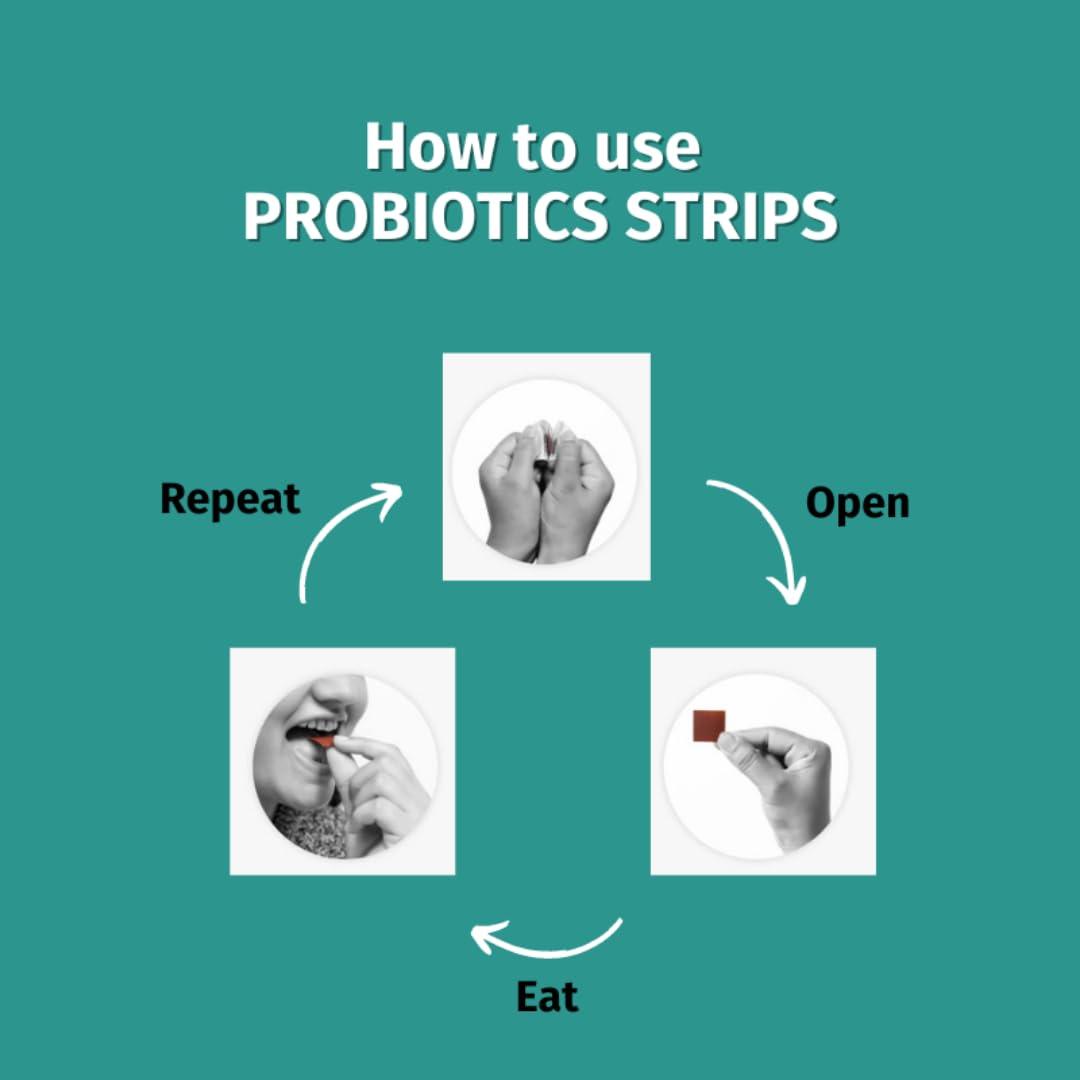 Bonaiyu Probiotics Mouth Dissolving Strip for men - 30 Strip